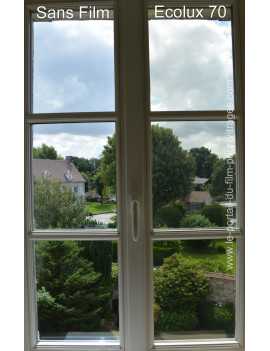 Film Miroir Fenêtre sans Tain Anti Chaleur Anti-Regard Contrôle de la  Température Protection de la